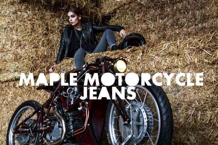 Maple Motorcycle Jeans - Kevlar Lined Raw Denim For Motorcyclists